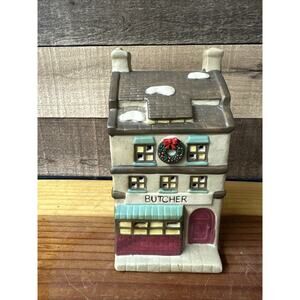 Holiday Magic Porcelain House Butcher Shop